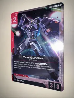 GD01-054 Duel Gundam R FOIL Gundam Card Game TCG CCG English - Image 3