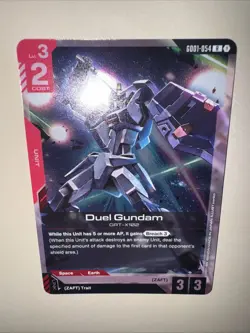 GD01-054 Duel Gundam R FOIL Gundam Card Game TCG CCG English - Image 5