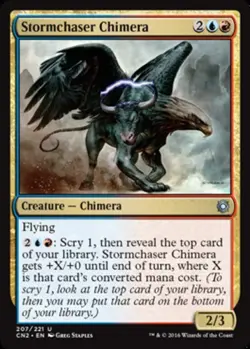 4x Stormchaser Chimera MTG Conspiracy 2: Take the Crown NM Magic Regular - Image 1