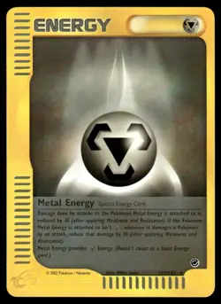 Metal Energy #159 - Rare - Pokemon Expedition - LP - Image 1
