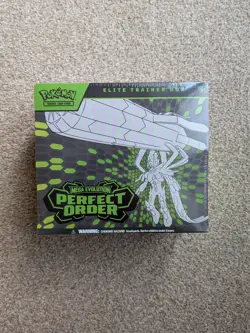 POKEMON TCG MEGA EVOLUTION PERFECT ORDER ELITE TRAINER BOX (ETB) SEALED - Image 1