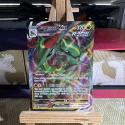 Pokemon TCG Rayquaza VMAX Evolving Skies 111/203 Holo Ultra Rare - Image 1