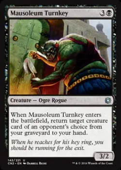 4x Mausoleum Turnkey MTG Conspiracy 2: Take the Crown NM Magic Regular - Image 1