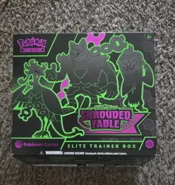 Shrouded Fable Pokemon Center ETB Elite Trainer Box Pokemon TCG S&V - Image 1