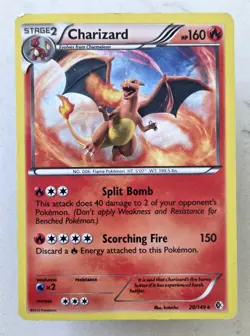 Charizard - (Cosmos Holo) 020/149 Blister Exclusives Holo Pokemon Tcg DMG - Image 1