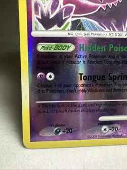 2009 Pokemon, Platinum Arceus, #41/99 Haunter Lv. 31, Reverse Holo Uncommon - Image 5