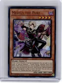 2025 YuGiOh!—Medius the Pure #DUAD-EN008 Duelist's Advance—UR Holo (1st Edition) - Image 1