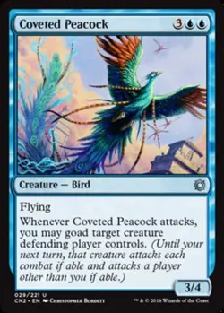 4x Coveted Peacock MTG Conspiracy 2: Take the Crown NM Magic Regular - Image 1
