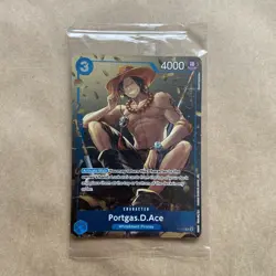 Portgas.D.Ace (Tin Pack Set Vol. 2) P-074 One Piece Promo Card Foil Sealed - Image 1