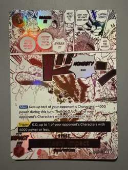 ONE PIECE CARD GAME HONESTY IMPACT ALTERNATE ART OP11-018 P-R AA (ENGLISH VER) - Image 1