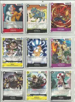 100 Different One-Piece Trading Cards. - Image 3