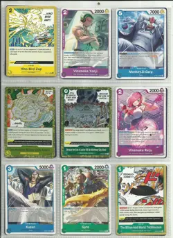 100 Different One-Piece Trading Cards. - Image 4