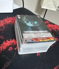 weiss schwarz Oshi No Ko Stack Of Cards 100+ Cards Total - Image 1