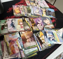 weiss schwarz Oshi No Ko Stack Of Cards 100+ Cards Total - Image 4