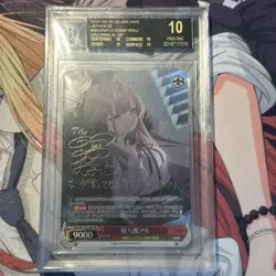 BL 2024 WEISS SCHWARZ JAPANESE BLUE ARCHIVE 078 ARU RIKUHACHIMA Signed SP JP - Image 1