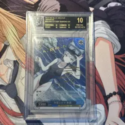 Weiss Schwarz Blue Archive Shiroko Sunaookami BAV/W112-114SP Foil Signed BGS 10 - Image 1