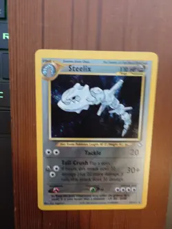 Steelix - 15/111 - Pokemon Neo Genesis Unlimited Holo Rare Card WOTC NM - Image 4