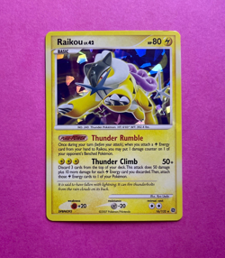 Raikou - (Cracked Ice Holo) 016/132 Miscellaneous Cards & Products Holo - Image 1