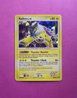 Raikou - (Cracked Ice Holo) 016/132 Miscellaneous Cards & Products Holo - Image 2