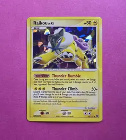 Raikou - (Cracked Ice Holo) 016/132 Miscellaneous Cards & Products Holo - Image 4