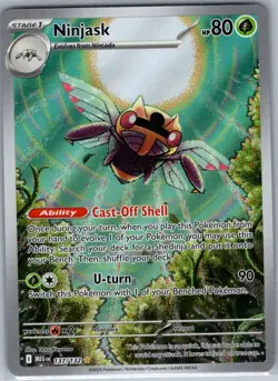 Ninjask 137/132 ME01: Mega Evolution - Pokemon Card - NM - Image 1