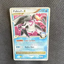 Pokemon Palkia G LV.X Rare Holo 125/127 2009 Level Up 120 HP Hydro Shot Card - Image 1