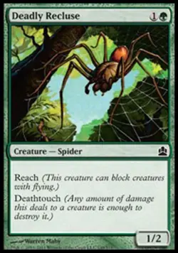 Deadly Recluse - Light Play MTG Commander - Image 1