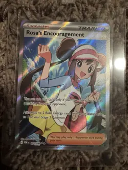 Pokemon Holo Full Art Card Lot - Rosa, Mega Zygarde EX, Rowlet - POR - 11 Cards - Image 2