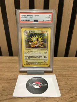 PSA 6 Jolteon 4/64 Jungle Set Pokemon Card MINT - Image 1
