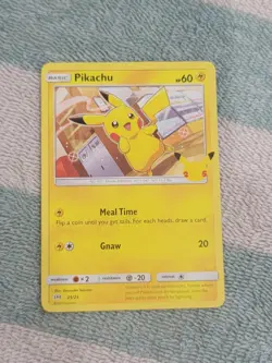 McDonald's POKEMON 25th Anniversary Complete set 2021 non - holo cards 25/25 - Image 2