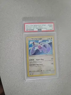 Pokemon TCG Shining Lugia Black Star Holo Promo Card SM82 PSA 9 - Image 1