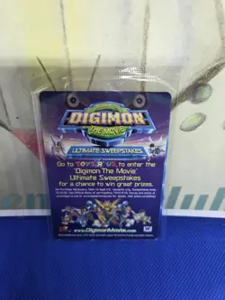 Digimon The Movie 2000 Sealed Promo Card Bandai Vintage TCG - Image 1