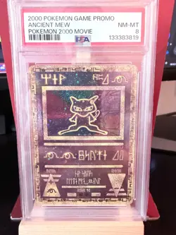 Ancient Mew Movie Promo Card PSA 8.0 NM - MT Pokemon Card Vintage - Image 1