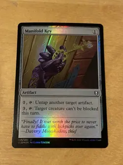 MTG Manifold Key FOIL NM Commander Legends: Battle For Baldur’s Gate English - Image 1