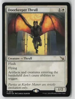 Doorkeeper Thrull 13 Rare Murders at Karlov Manor Near Mint - Image 1