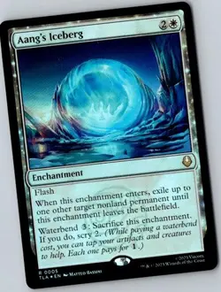 MTG, Aang's Iceberg NM FOIL Avatar TLA - Image 1