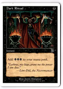 Dark Ritual 4 Deckmasters Garfield vs Finkel Normal HP - Image 1