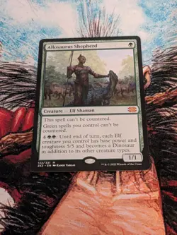 MTG Allosaurus Sheppard Double Masters 2022 - Image 1