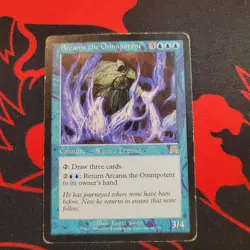 Arcanis the Omnipotent 66 Rare Onslaught Magic: The Gathering Moderately Played - Image 1