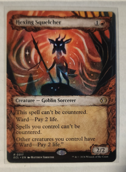 HEXING SQUELCHER - Showcase - Lorwyn Eclipsed - MTG Rare #317 - Image 1
