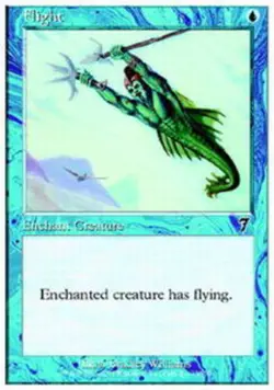 [1x] Flight - Foil Slight Play, English Seventh Edition MTG Magic - Image 1