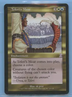 MTG: Time Spiral Time Shifted: Teferi's Moat - Image 1