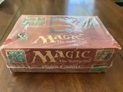 MTG Magic The Gathering FALLEN EMPIRES Sealed Booster Box English 782361081309 - Image 1