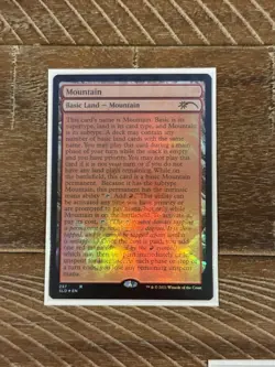 Magic The Gathering Secret Lair Full Text Lands Foil - WUBRG - Image 2
