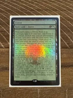 Magic The Gathering Secret Lair Full Text Lands Foil - WUBRG - Image 4