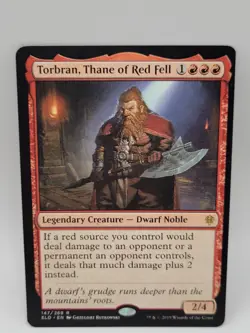 Torbran Thane of Red Fell ELD Rare 147/269 MTG Near Mint Commander Staple - Image 1