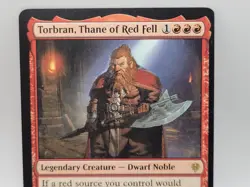 Torbran Thane of Red Fell ELD Rare 147/269 MTG Near Mint Commander Staple - Image 2