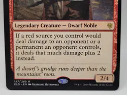 Torbran Thane of Red Fell ELD Rare 147/269 MTG Near Mint Commander Staple - Image 3