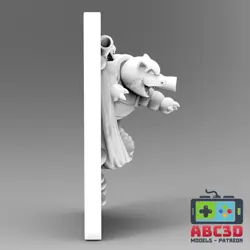 Pokemon Card 3d - Blastoise - 3d Printed With 8k Resin - COLLECTABLE - Image 3