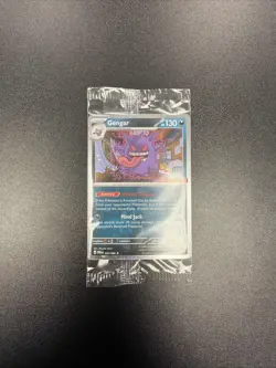 Gengar Promo Card Pokemon Perfect Order Gamestop Stamped 050/088 SEALED - Image 1